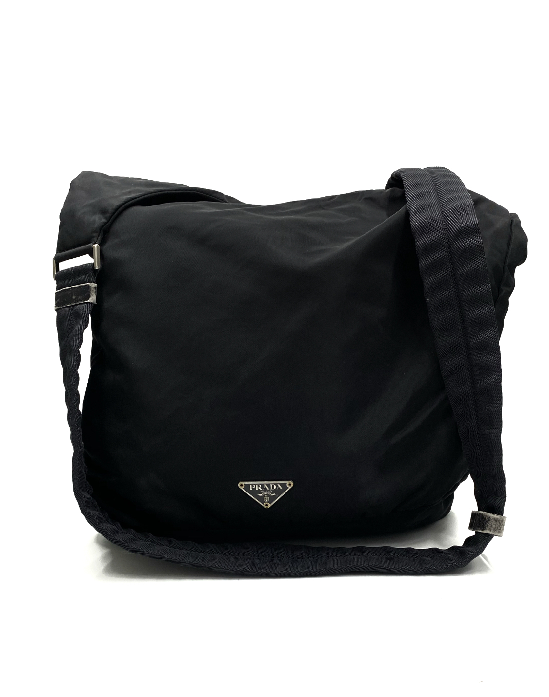 Prada Large Black Side Bag
