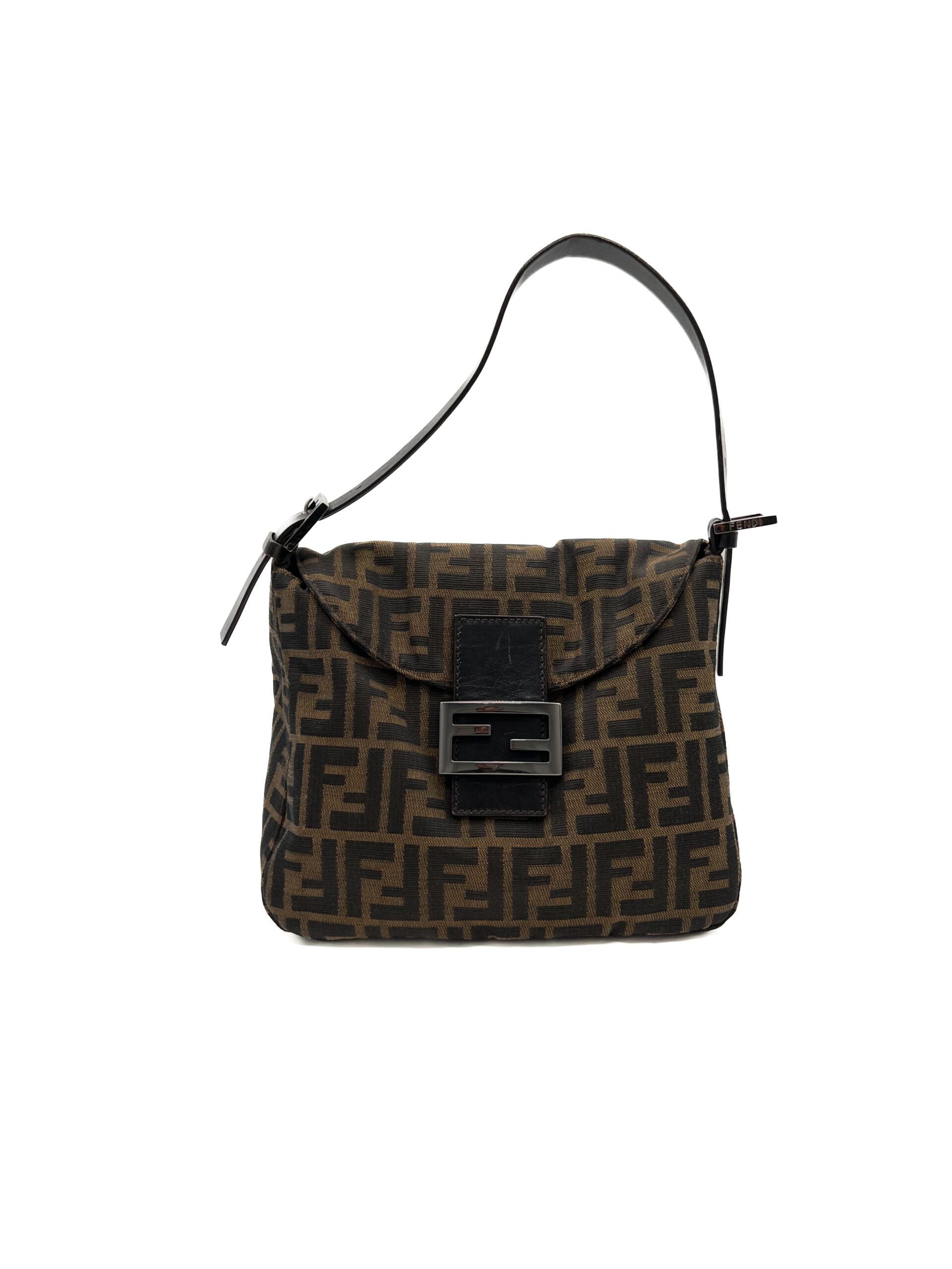Undvigende en kop Kommentér Fendi Classic Zucca Shoulder Bag - Luxury by Ho